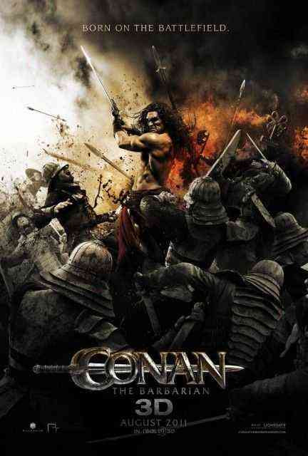 Conan the Barbarian 3D poster