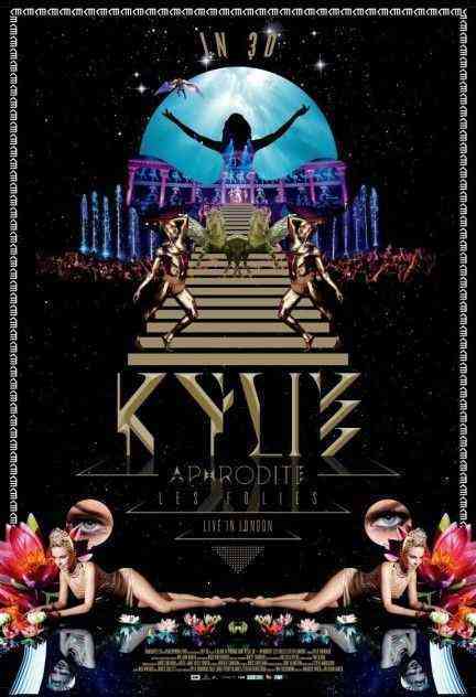 Kylie 3D — Aphrodite les folies Live in London poster