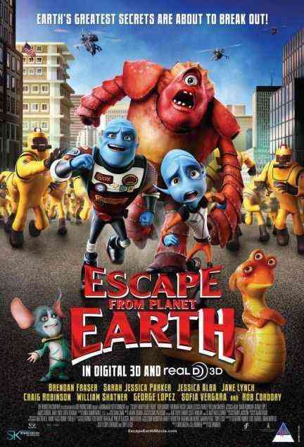 Escape from Planet Earth poster
