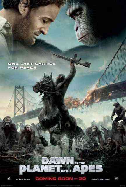 Dawn of the Planet of the Apes poster
