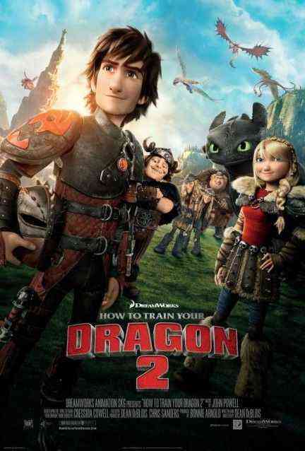 How to Train Your Dragon 2 poster