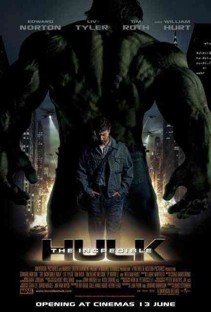 Incredible Hulk, The poster