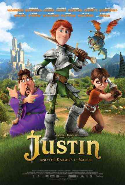 Justin and the Knights of Valour poster
