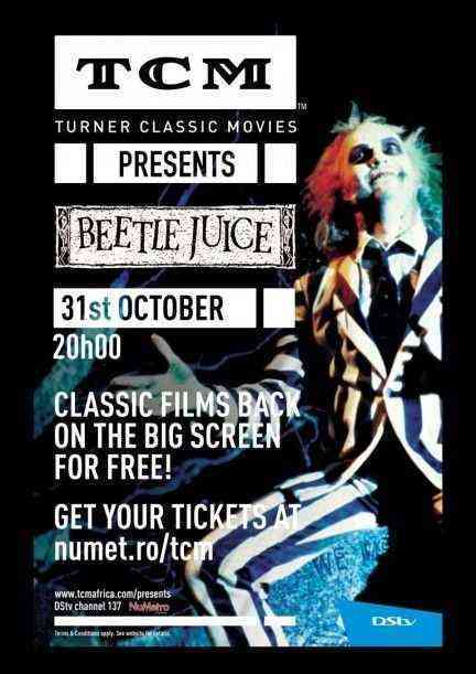 Beetlejuice poster