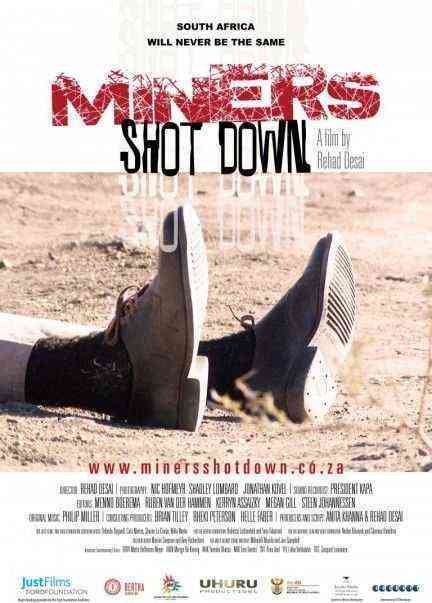 Miners Shot Down poster