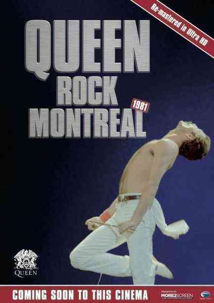 Queen Rock Montreal poster