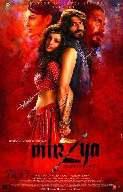 Mirzya poster