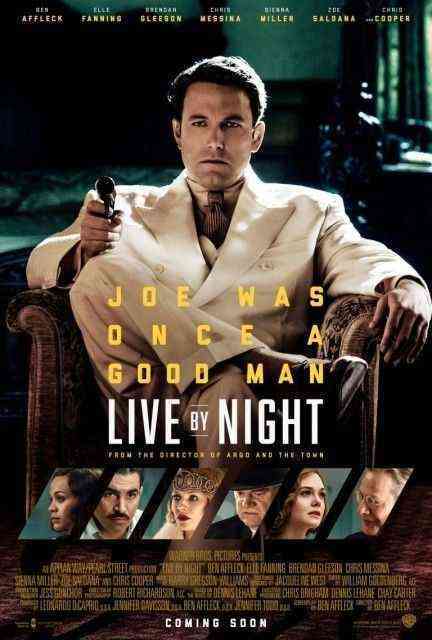 Live by Night poster
