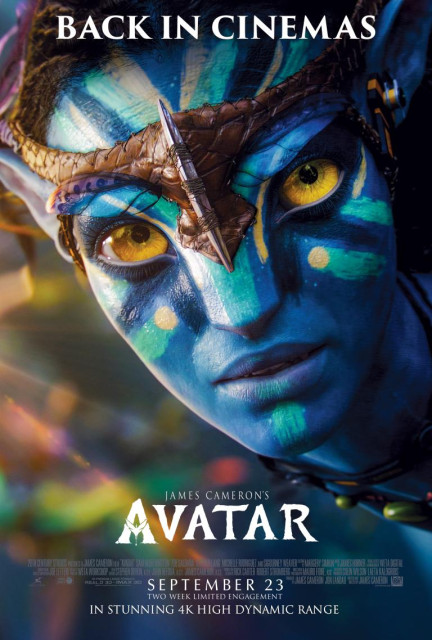 Avatar 2009 (RE-RELEASE) poster