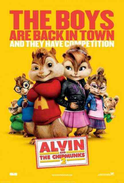 Alvin and the Chipmunks 2 poster