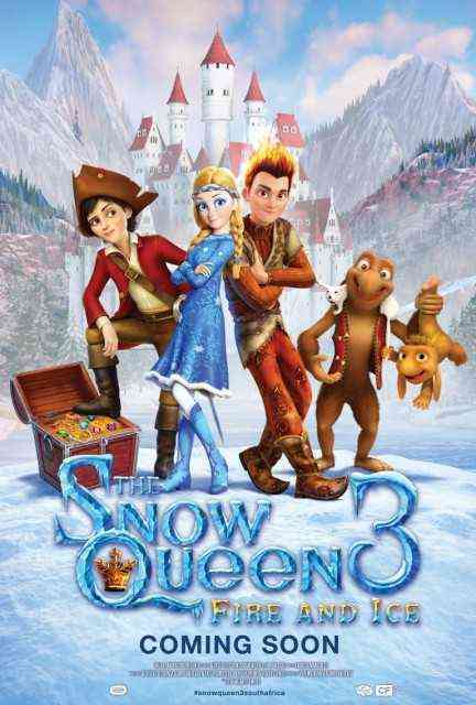 Snow Queen 3: Fire and Ice, The poster