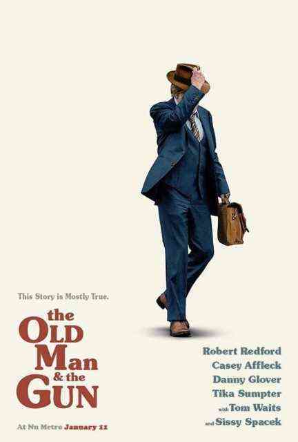 Old Man & the Gun, The poster