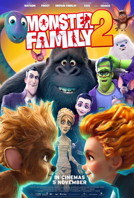 Monster Family 2: Nobodyʼs Perfect poster