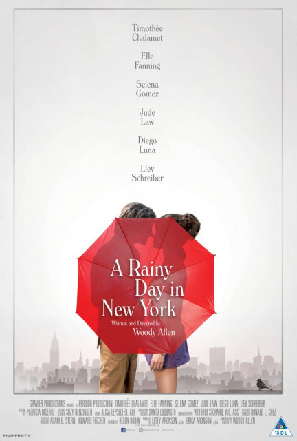 Rainy Day in New York, A poster
