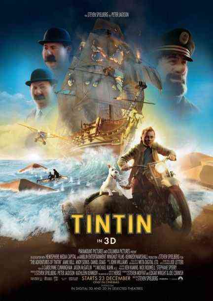 Adventures of Tintin, The poster