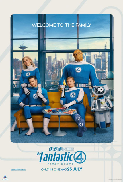 The Fantastic Four: First Steps poster