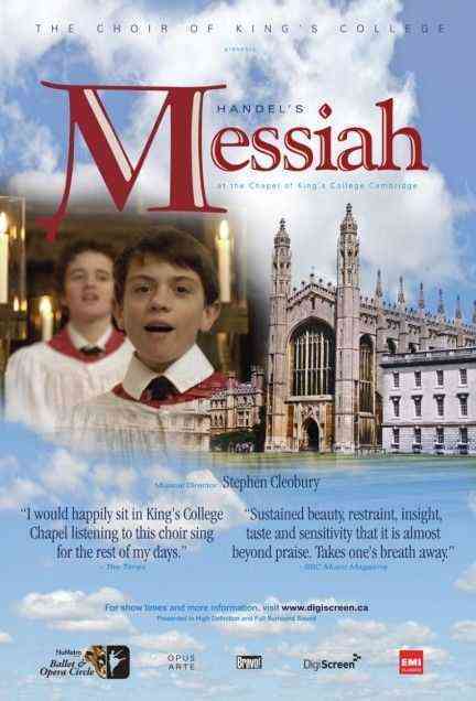 Handel’s Messiah poster