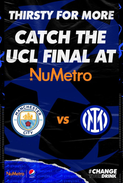 UCL Final: Man City vs Inter Milan 2023 poster