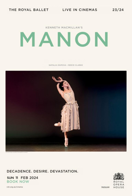 The Royal Ballet: Manon poster