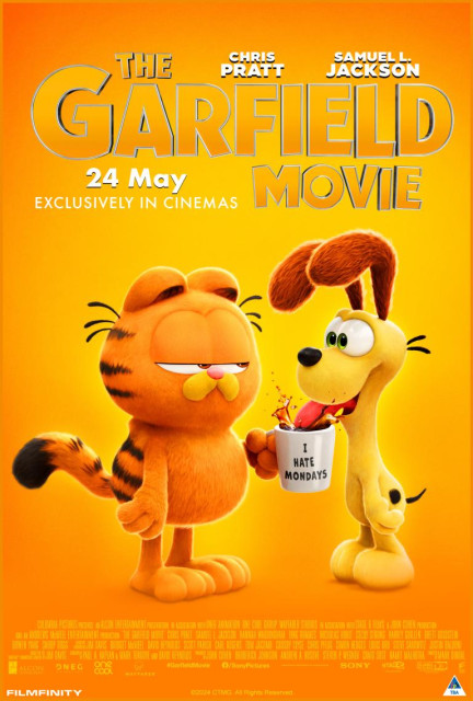 Garfield Movie, The poster