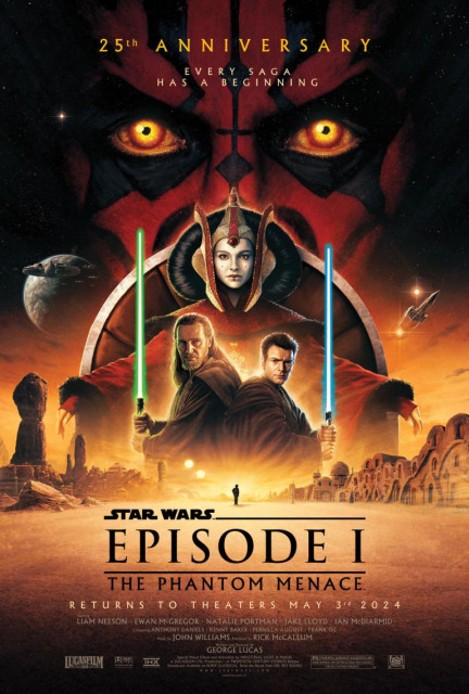 Star Wars Episode 1: The Phantom Menace (Re-Release) poster
