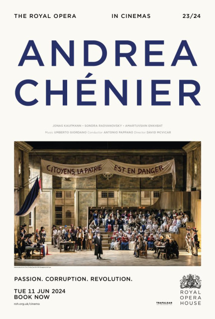 The Royal Opera: Andrea Chénier poster