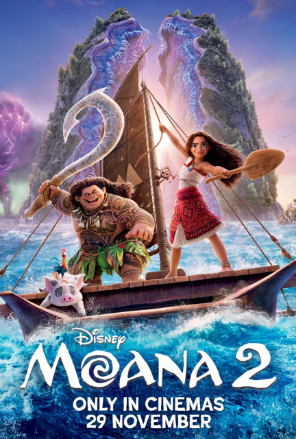 Moana 2 poster