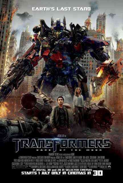 Transformers: Dark of the Moon poster