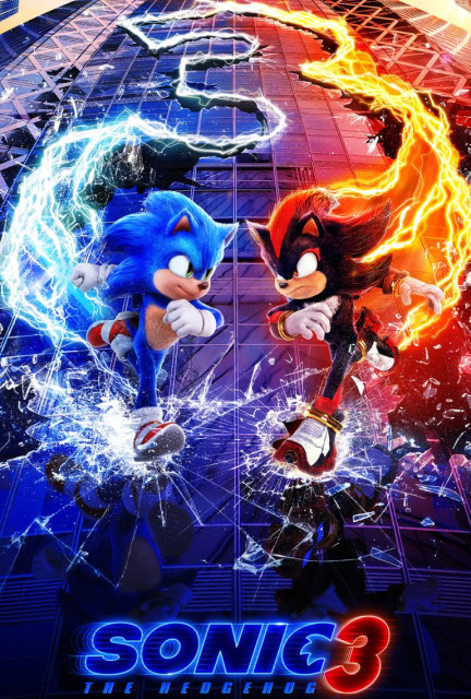 Sonic the Hedgehog 3 poster