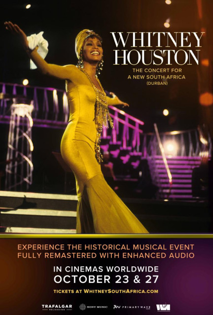 Whitney Houston – The Concert for a New South Africa (Durban) poster