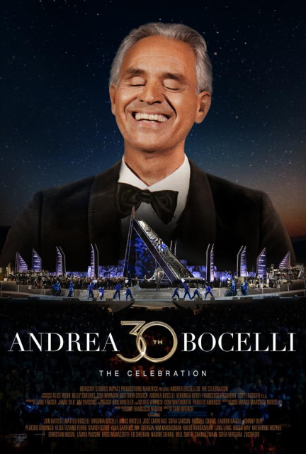 Andrea Bocelli 30: The Celebration poster