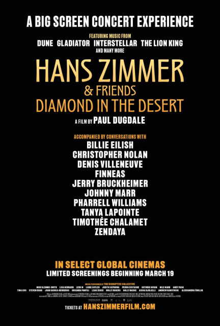 Hans Zimmer & Friends: Diamond in the Desert poster