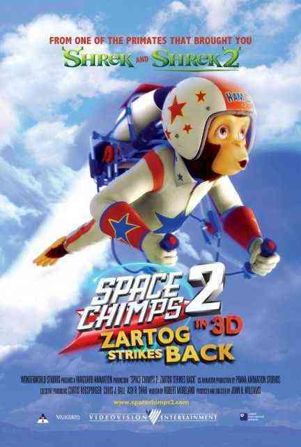 Space Chimps 2: Zartog Strikes Back poster
