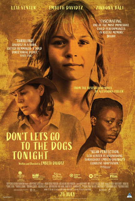 Don’t Let’s go to the Dogs Tonight poster
