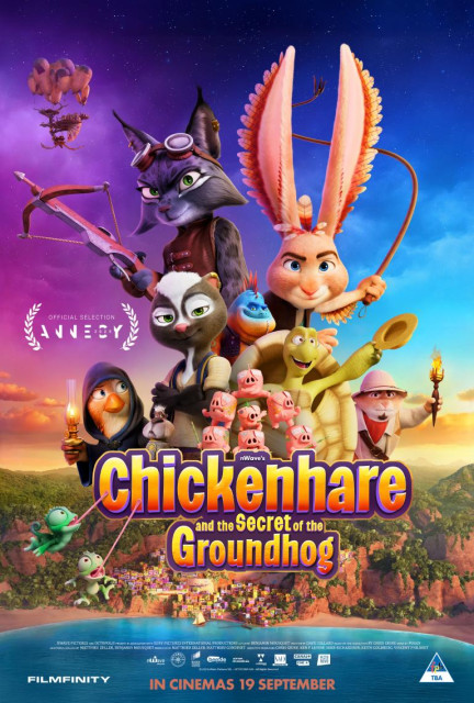 Chickenhare and the Secret of the Groundhog poster