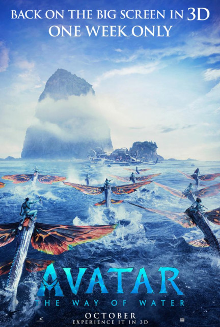 Avatar: The Way Of Water (Re-Release) poster