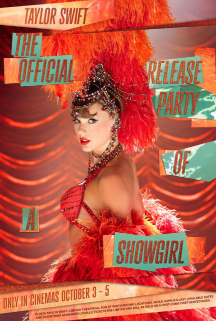 Taylor Swift - The Life of a Showgirl poster