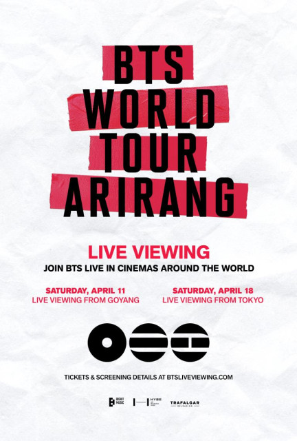 BTS World Tour &lsquo;Arirang&rsquo; In Goyang: Live Viewing poster