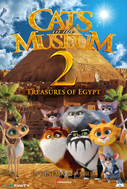 Cats in the Museum 2: Treasures of Egypt poster