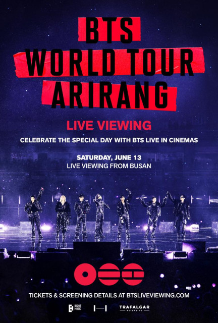 BTS World Tour &lsquo;Arirang&rsquo; In Busan: Live Viewing poster