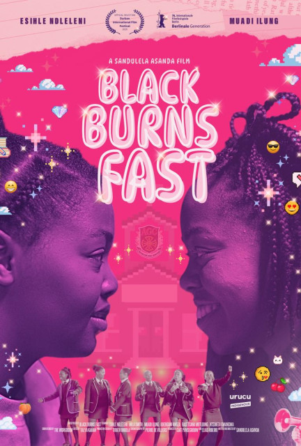 Black Burns Fast poster