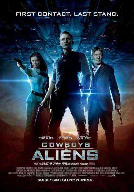 Cowboys & Aliens poster
