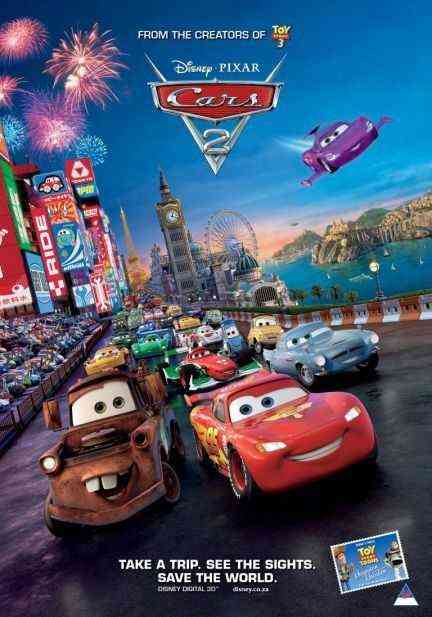 Cars 2 poster