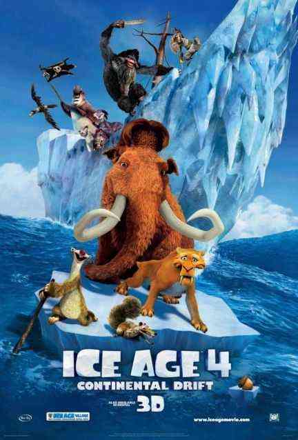 Ice Age 4: Continental Drift poster
