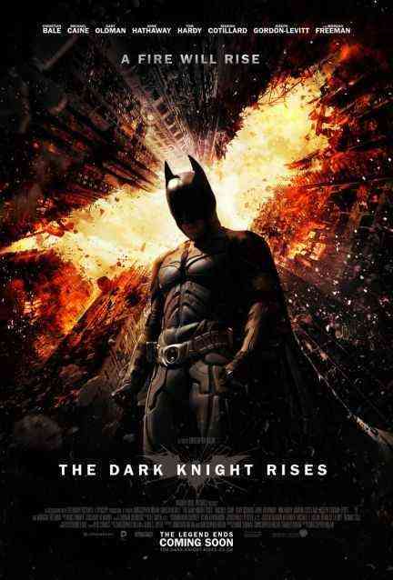 Dark Knight Rises, The poster