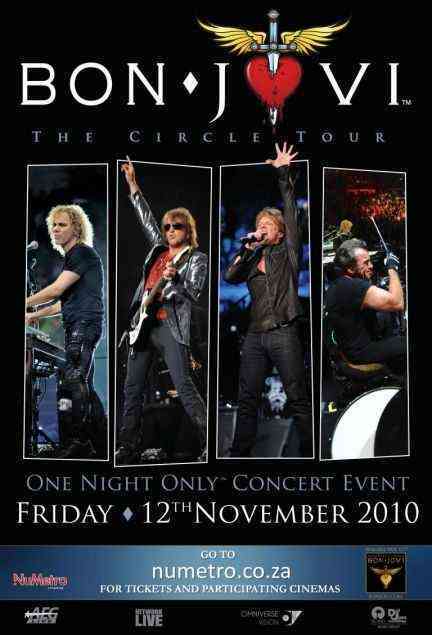 Bon Jovi: The Circle Tour poster