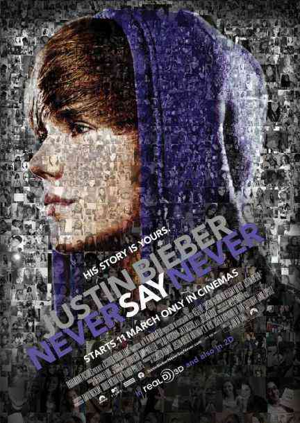 Justin Bieber: Never Say Never poster