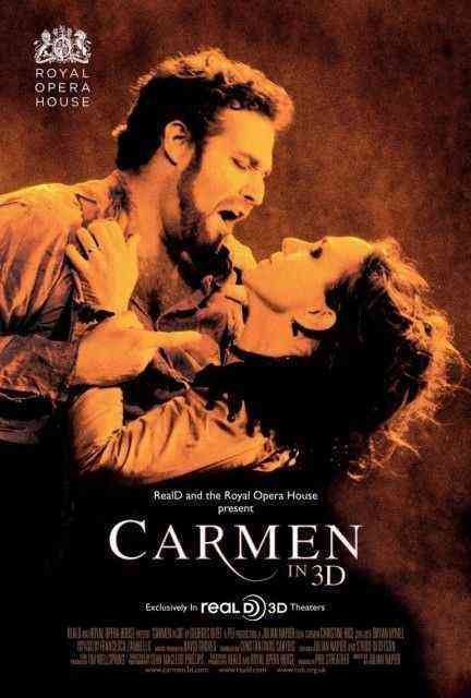 Carmen in 3D poster